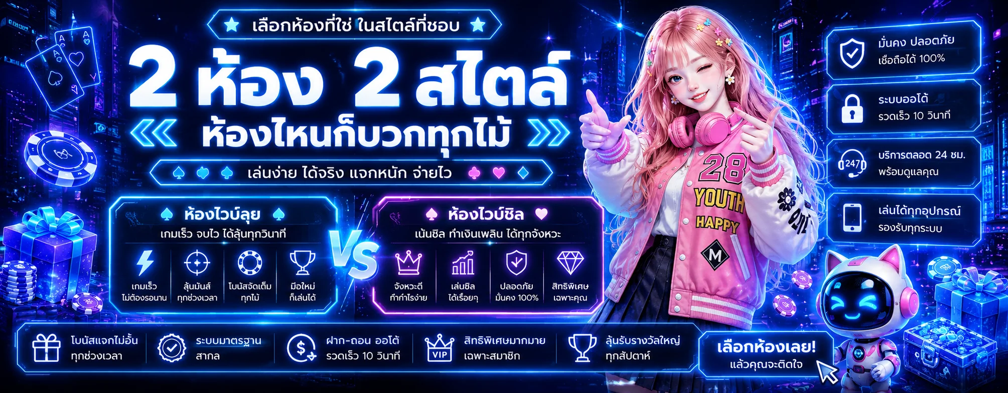 LUCA198 คาสิโนออนไลน์ บาคาร่าสดถ่ายทอดสดจากห้องจริง